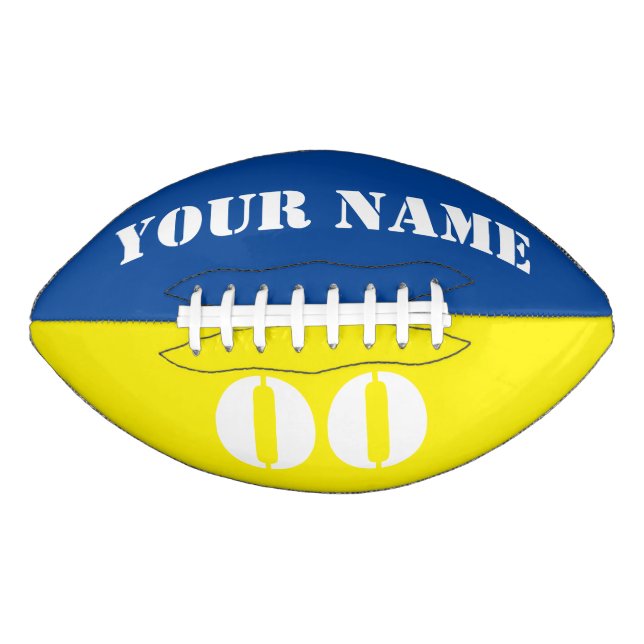 Name and Number Football (Front)