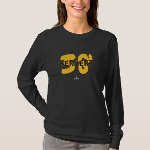 Name and Number Ryan Bergert San Diego Baseball ML T-Shirt