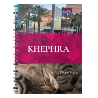 Name and Photo Collage Notebook