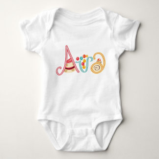 Name Ava Baby Bodysuit