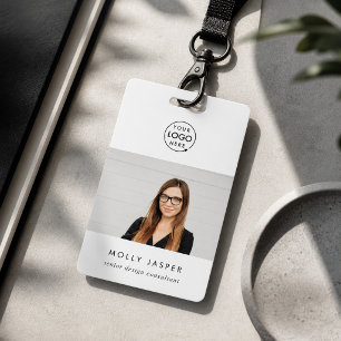 Name Badge Card Custom Employee Staff ID Badges