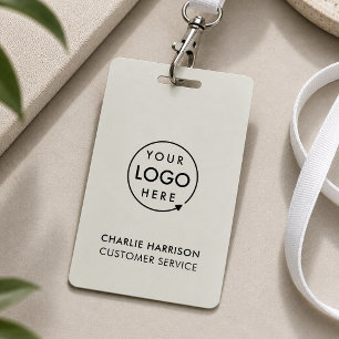 Name Badge Card   Employee Staff Custom ID Badges