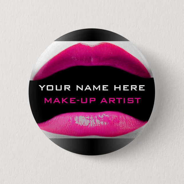 Name Badge For Make-Up Artists (Front)