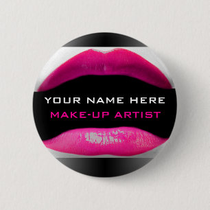 Name Badge For Make-Up Artists
