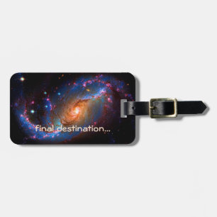Name, Barred Spiral Galaxy NGC 1672 Luggage Tag