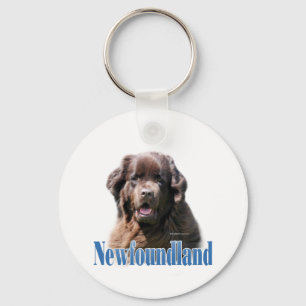 Name Brown Newfoundland Key Ring