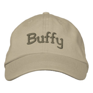 Name Buffy Embroidered Baseball Cap / Hat