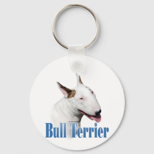 Name Bull Terrier Key Ring