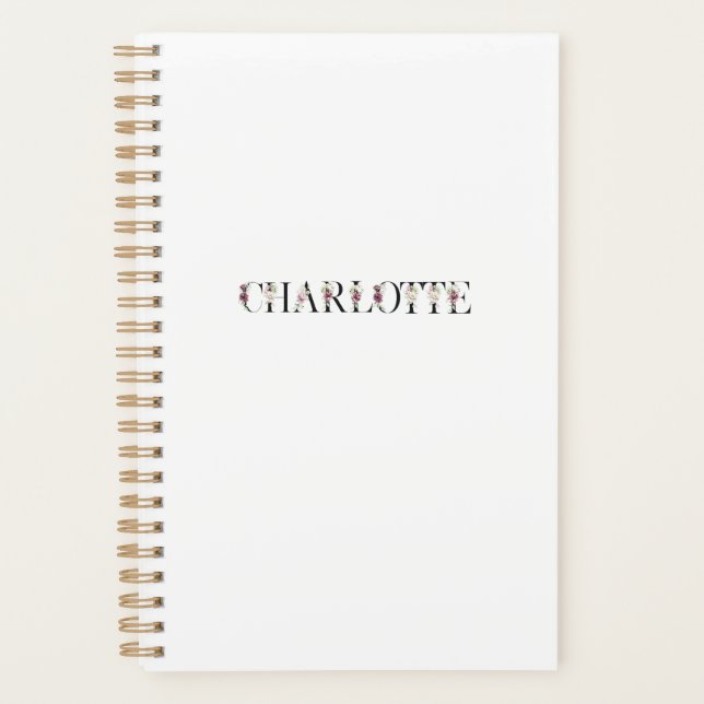 Name Charlotte Planner (Front)