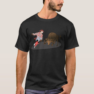 NAME: Clown and Bull 1-No-Text T-Shirt