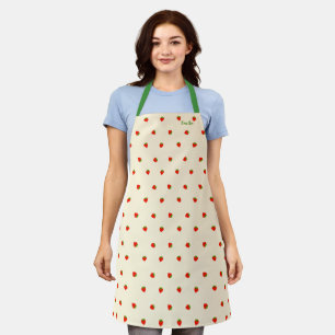 Name Custom strawberry (ivory)   Apron