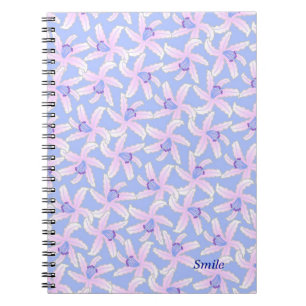 Name Customization Release Blue Notebook