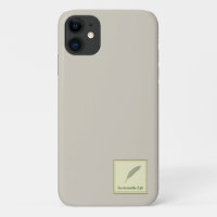 Name Customization Sustainable Life Beige