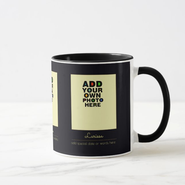 name, date & photo mug (Right)