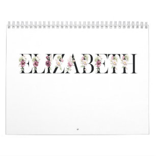 Name Elizabeth Calendar