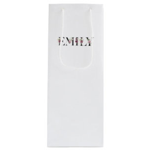 Name Emily Wine Gift Bag