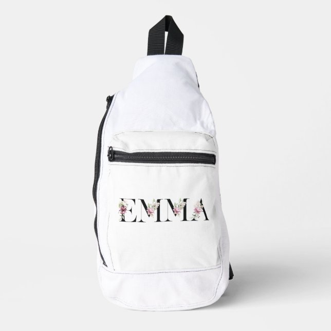 Name Emma Sling Bag (Front)