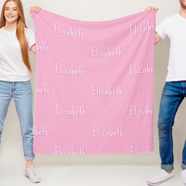Name Fleece Blanket Personalised Custom Kids Gift  (Creator Uploaded)
