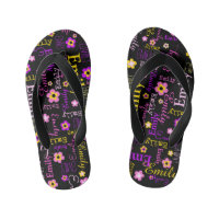 Name flower pattern pink purple yellow black 