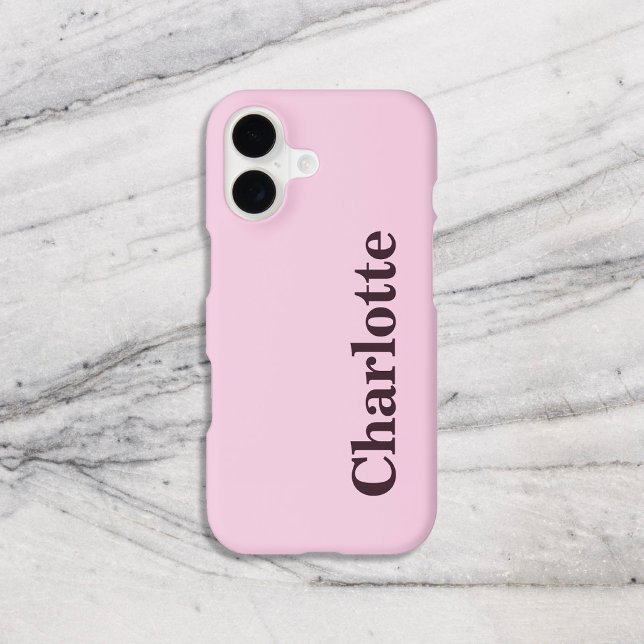 Name Girly Pink Bold Serif Minimal (Creator Uploaded)