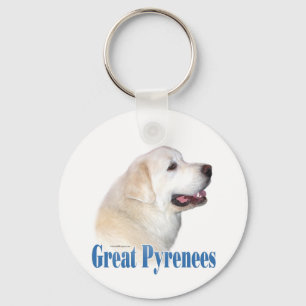 Name Great Pyrenees Key Ring