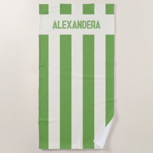 Name Green Margaritas Bachelorette Bridesmaid Beach Towel