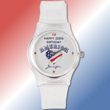 Name, Happy 250th Birthday America Heart Flag
