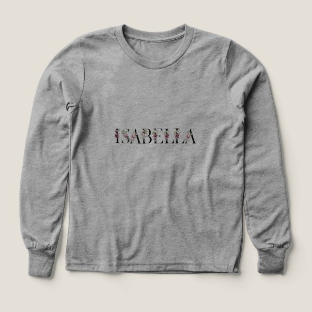 Name Isabella (Design Front)