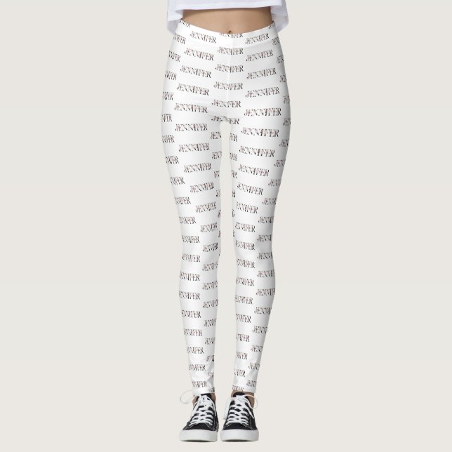 Name Jennifer Leggings (Front)