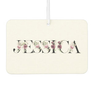 Name Jessica. Car Air Freshener