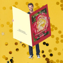 Name JUMBO GIANT HUGE BIG Elegant Rose Birthday