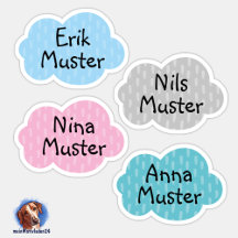 name label Small clouds | form