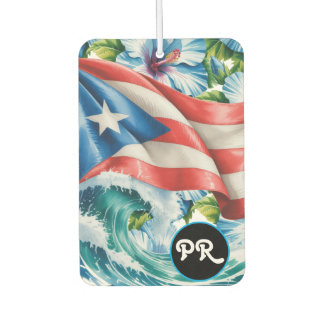 Name Latina Woman Puerto Rico Boricua Beach Car Car Air Freshener