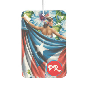 Name Latina Woman Puerto Rico Boricua Name Car Air Freshener