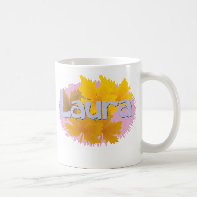 NAME LAURA COFFEE MUG (Right)