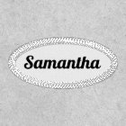 Name  Monogram Custom Patch