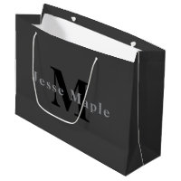 Name & Monogram | Dark Grey
