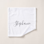 Name Monogram Grey White Elegant Custom Colour<br><div class="desc">Designed with text template for monogrammed name which you can edit,  in elegant custom colour background!</div>