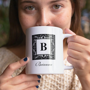 Name Monogram Regal Styled Mug