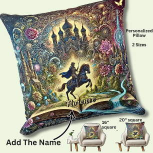 Name, Mythical Horse  Rider Castles Adventures  Cushion