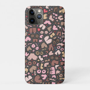 Name neutral breast pattern Case-Mate iPhone case