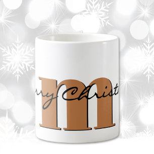Name, November Gold Topaz   Merry Christmas Coffee Mug