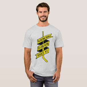 Name & Number Back Print, Ice Hockey Goalie Tee