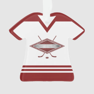 Name & Number Jersey Latvia Logo Ornament