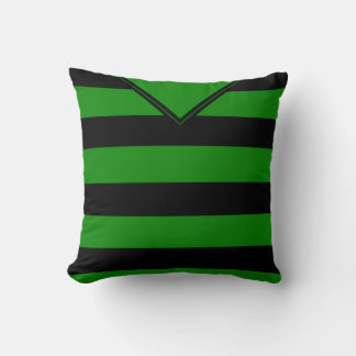 Name & Number Soccer Jersey Template Cushion