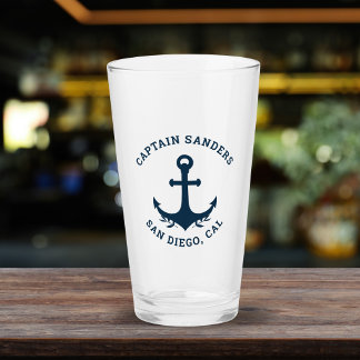 Name of Captain Blue's Ship Glass
