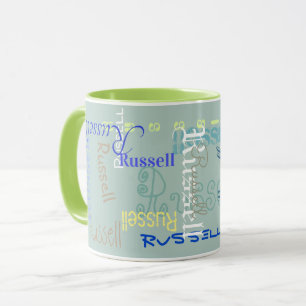 Name office mug: - no more mix-ups: mug