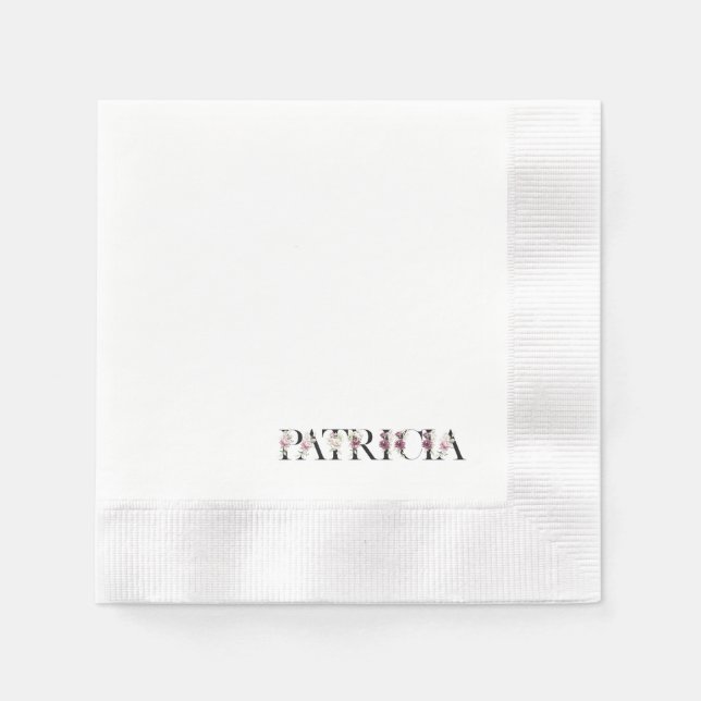  Name Patricia Napkin (Front)