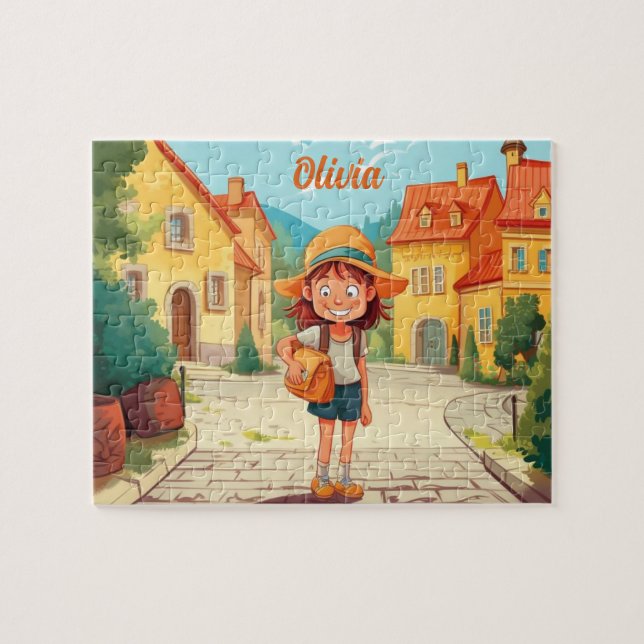Name Personalised Kids Jigsaw Puzzle (Horizontal)