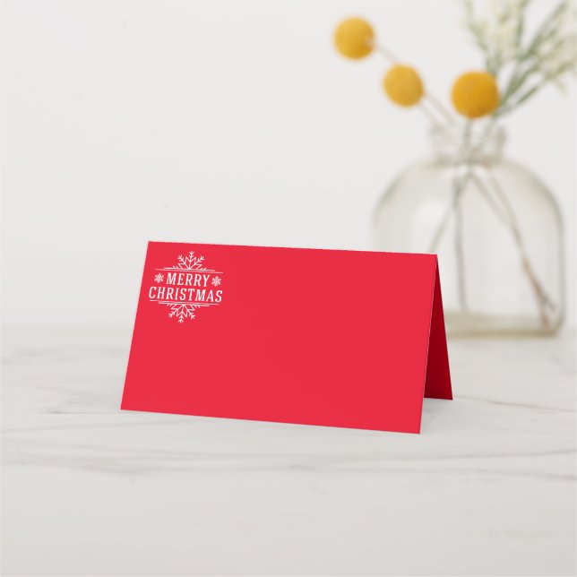 Name Place Card (Front)